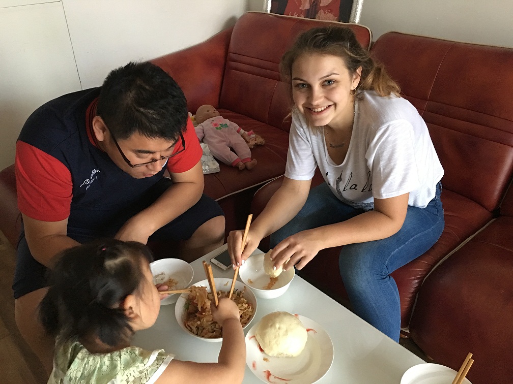 Member of Chinese family